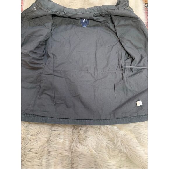 GAP Dark Grey Heavyweight Canvas Utility Coat XS - Picture 3 of 6